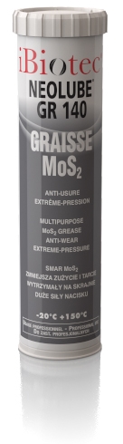 graisse a haute teneur en bisulfure de molybdene pour lubrification longue duree. anti pitting. anti usure. extreme pression. graisse lithium MoS2, graisse MoS2, graisse bisulphide de molybdene, graisse multifonctions MoS2, graisse technique, graisse multiservices mos2, cartouche graisse mos2, graisse au lithium bisulfure, graisse molybdene longue duree, fabricant graisse mos2, graisse mos2 ibiotec. fournisseurs graisses techniques. fournisseurs graisses industrielles. fournisseurs lubrifiants industriels. fabricants graisses techniques. fabricants graisses industrielles. fabricants lubrifiants industriels. Graisse mos2 cartouche. Produit maintenance industrielle